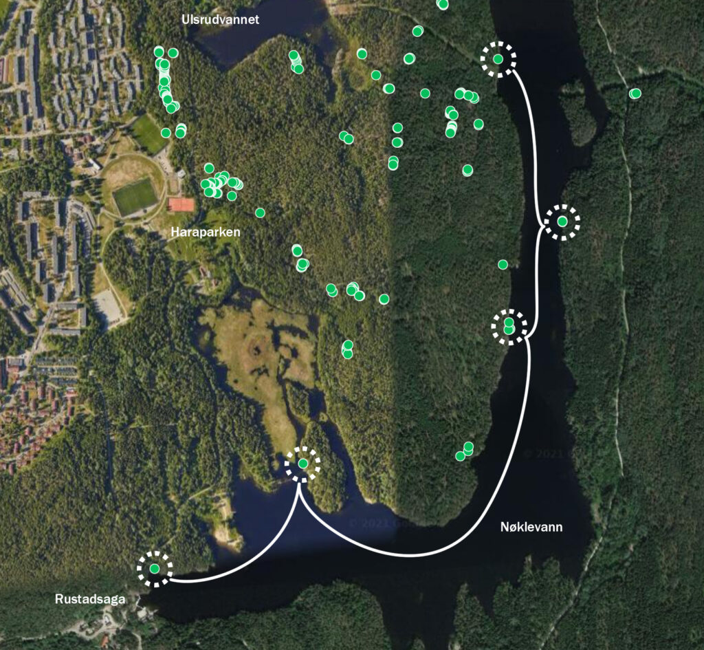 Kar over Nøklevann